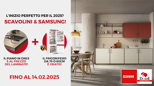 Scaolini e Samsungo - Promo Gennaio Arredamenti Di Bari